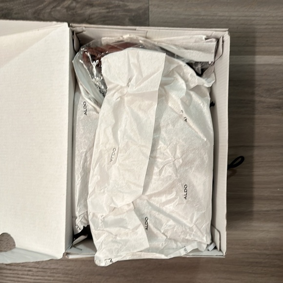 Aldo Millgate Strappy Block Heel in Dark Brown - Picture 3 of 4